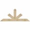 Ekena Millwork Saratoga Rough Sawn Timber Gable Bracket, Douglas Fir, 72"W x 30"H x 2"D x 6"F, 10/12 Pitch GBW072X30X0206SAR00RDF - alternate 1